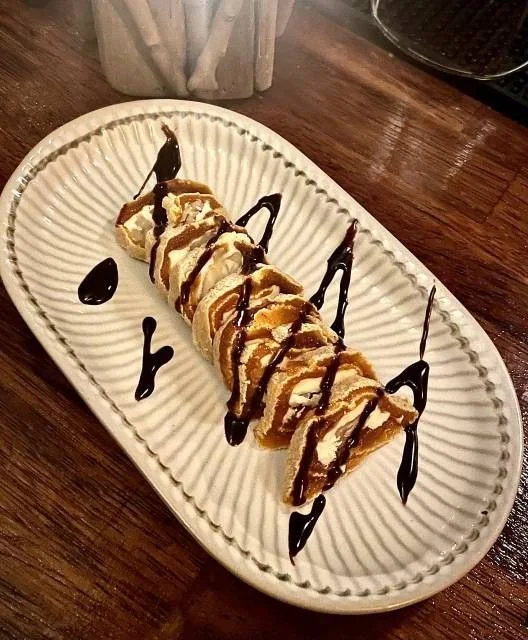 干し柿チーズ巻き